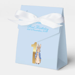 Personalize Peter the Rabbit Child Name Birth Date Favour Box