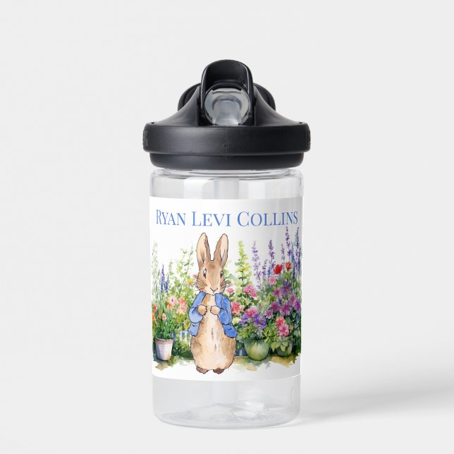 Personalize Peter the Rabbit Water Bottle (Front)