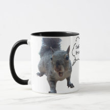 Personalize Squirrel Coffee Break Mug
