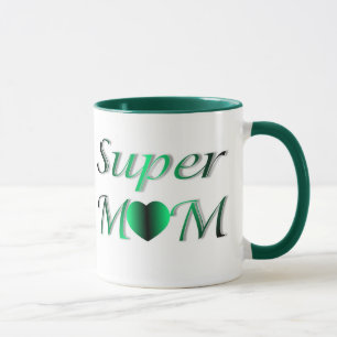 PERSONALIZE SUPER MOM MOTHER'S DAY MUG