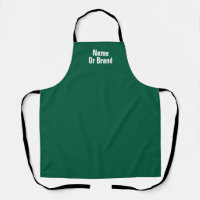 Personalize With Name Brand Green Chef Kitchen