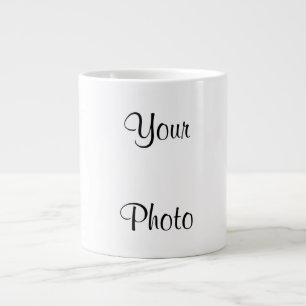 Personalize With Your Photo  Large Coffee Mug