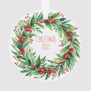 Personalize  Your Photo CHRISTMAS Acrylic Ornament