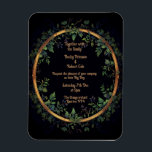 Personalize your Wedding invitation Magnet<br><div class="desc">Printable wedding invitation templates can help you create your dream wedding invites in minutes!</div>