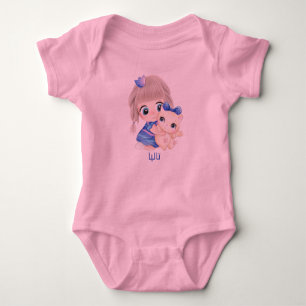 Personalized, اسم البيبي baby bodysuit