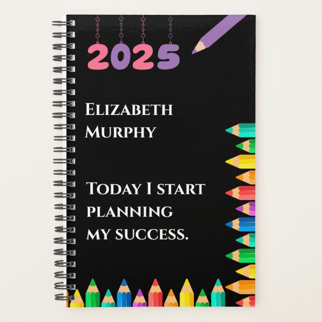 Personalized 2025 year planner (Front)