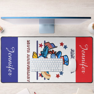 Personalized 250th USA Semiquincentennial Desk Mat
