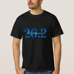 Personalized 26.2 Marathon Runner Gift T-Shirt