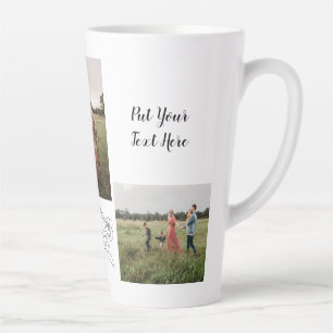 Personalized 3 Photo Coffee Mug