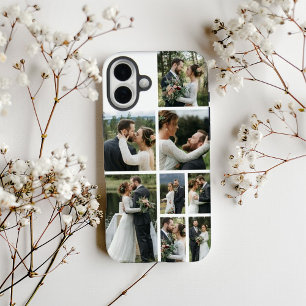 Personalized 8 Photo Collage iPhone 16 Plus Case