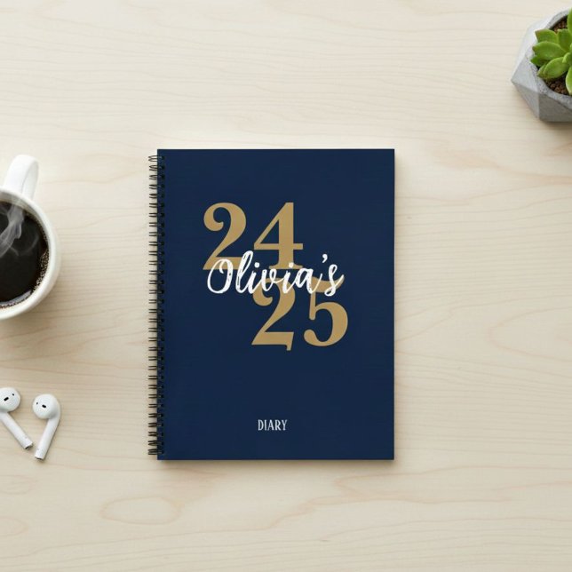 Personalized Academic Diary 2024-2025  Notebook (Creator Uploaded)