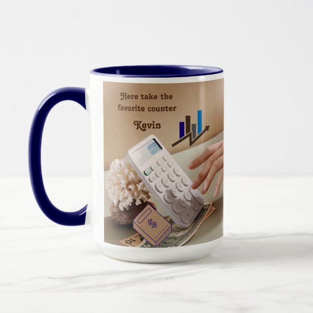 Personalized Accounting Mug (Left)