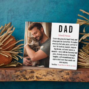 Personalized Animal Father’s Day Cute Animals Plaque