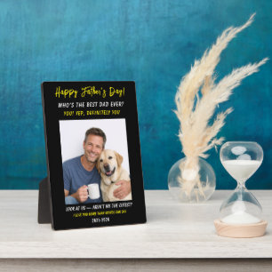 Personalized Animal Father’s Day Cute Animals Plaque