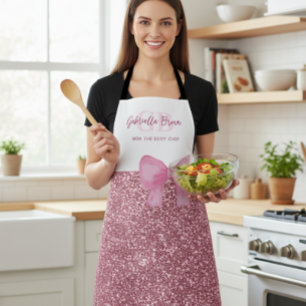 Personalized apron,  apron with name, Gift for mom