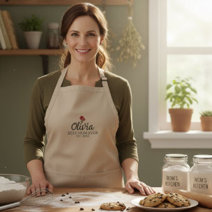 Personalized apron Oven apron Gift for mom baker 