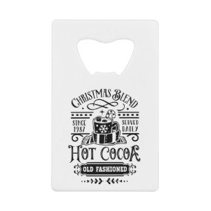 Personalized B&W Christmas Blend Holiday Design 