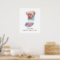 Personalized Baby Alphabet Letter - J - Poster