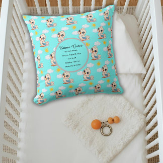 Personalized Baby Bird Pillow