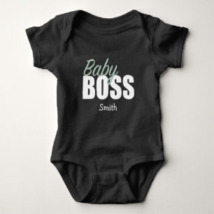 Personalized Baby BOSS Bodysuit