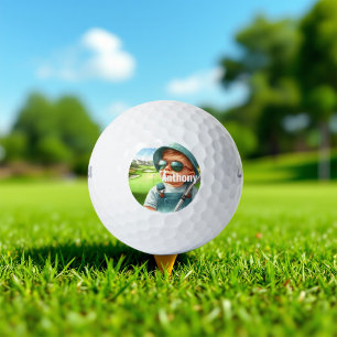 Personalized Baby Golfer Golf Balls