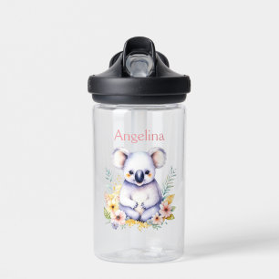 Personalized Baby Koala Bear Water Bottle