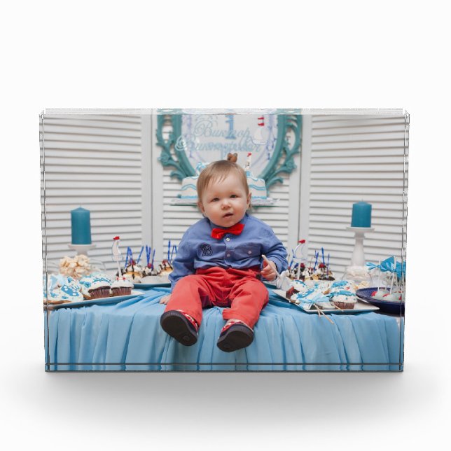 Personalized Baby Photo Frame (Front)