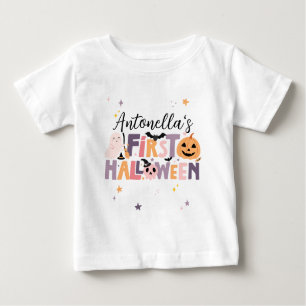 Personalized Baby’s First Halloween Outfit  Baby T-Shirt