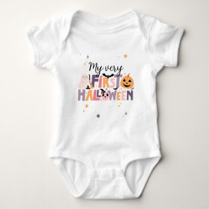 Personalized Baby’s Very First Halloween Bodysuit