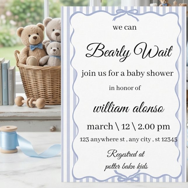 Personalized Baby Shower Invitation Card Custom (Creator Uploaded)