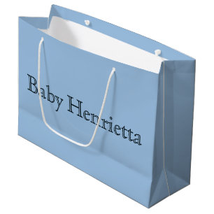 Personalized Baby Shower Party Favor Boy Girl Large Gift Bag