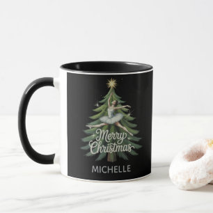Personalized Ballerina ballet dancer christmas  Mug