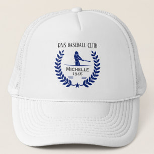Personalized baseball Club Name Classic Trucker Hat