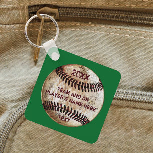 Personalized, Baseball Gift Ideas, Key Ring