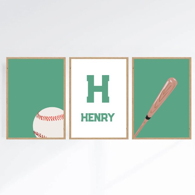 Personalized Baseball Nursery Boys Game Room Decor (Creator Uploaded)