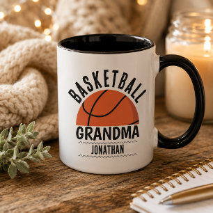 Personalized Basketball Grandma Mug