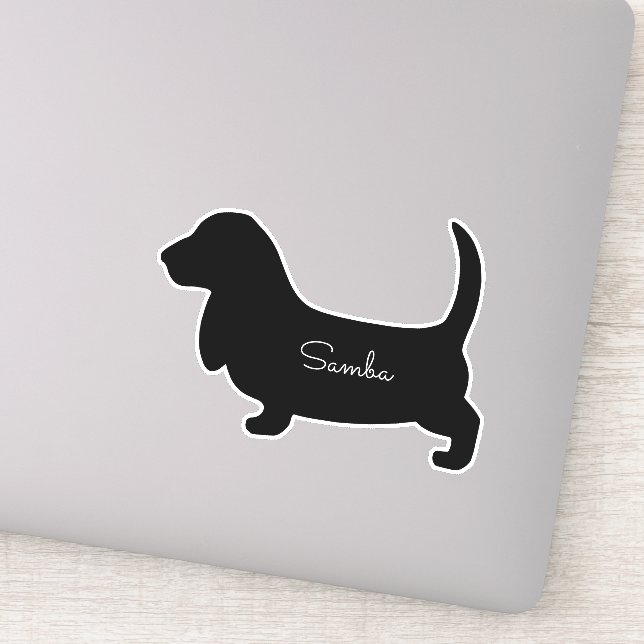 Personalized Basset Hound (Detail)