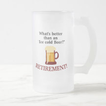 Personalized Beer Lovers Retirement 