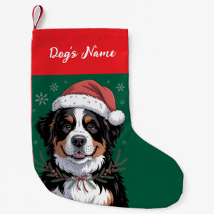 Personalized Bernese Mountain Dog Christmas Small Christmas Stocking