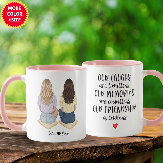 Personalized Best Friend Mug for Women | Funny Fri (Personalized Best Friend Mug for Women | Funny Friendship Gift)
