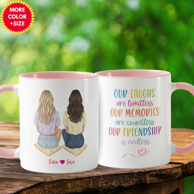 Personalized Best Friend Mug for Women | Funny Fri (Personalized Best Friend Mug for Women | Funny Friendship Gift)