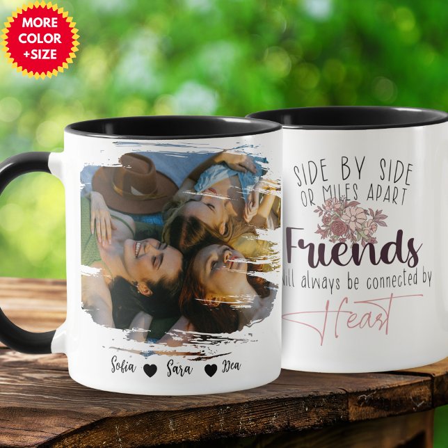 Personalized Best Friend Mug with Photo | BFF Gift (Personalized Best Friend Mug with Photo | BFF Gift)