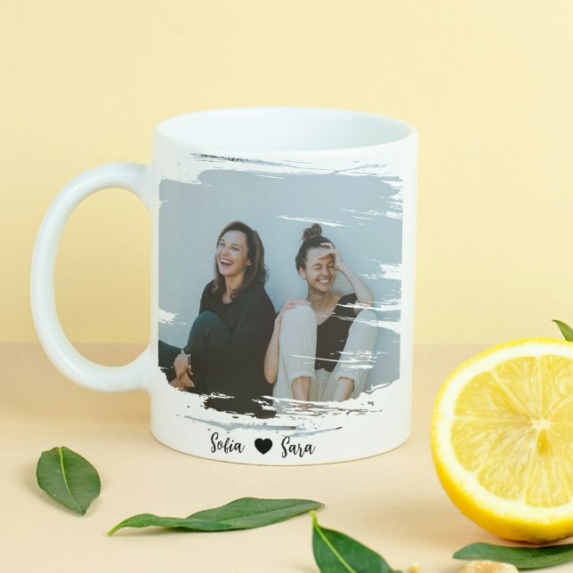 Personalized Best Friend Mug with Photo | BFF Gift (Personalized Best Friend Mug with Photo | BFF Gift)