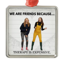 Personalized Best Friend | Two Photo Minimalist