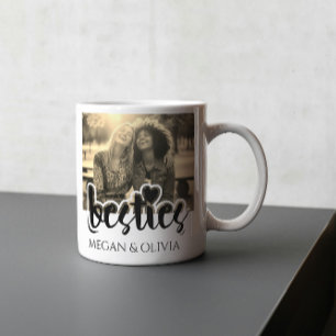 Personalized Best Friends – Modern Minimalist Coffee Mug