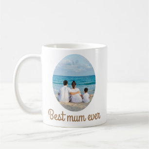 Personalized Best Mom ever Mug with photo