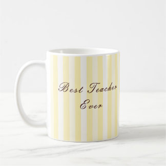 Personalized Best Teacher Ever Mug