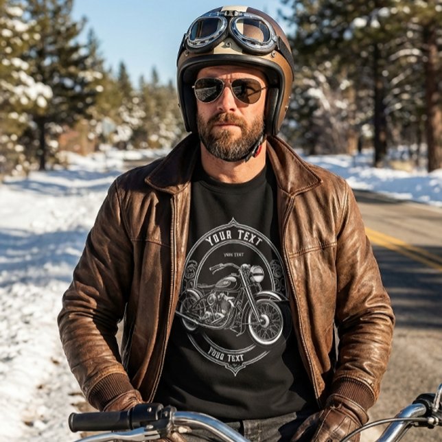 Personalized Biker Sweatshirt Gift For Him (Creator Uploaded)