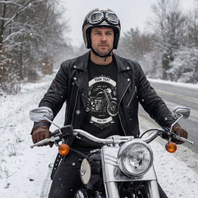 Personalized Biker Winter Sweatshirt Gift (Creator Uploaded)