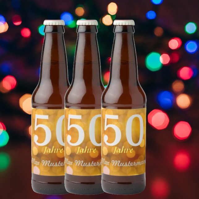 personalized birthday beer bottles beer bottle label (Creator Uploaded)